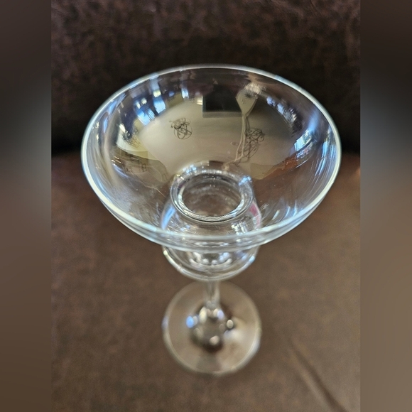 Florida‎ by Schott-Zwiesel 7" Single Light Candlestick Blown Glass Vintage - Picture 3 of 9